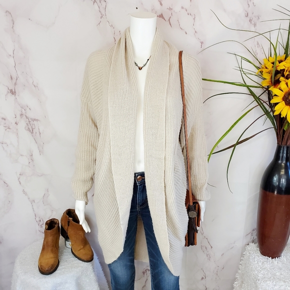 cotton cocoon cardigan